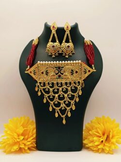 Rajasthani aad (golden)