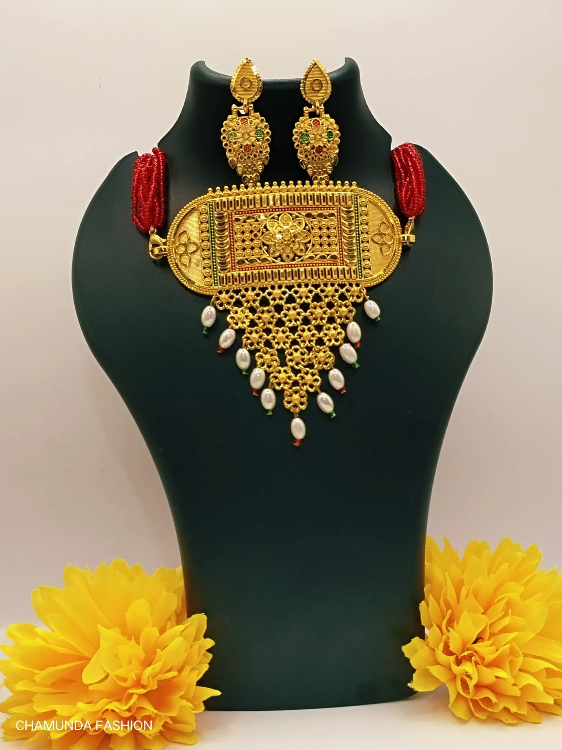 Rajasthani aad (golden)