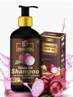 enauniq hair oil & hair shampoo (300ml+100ml=400ml)