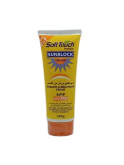 (200gm) soft touch  sunblock SPF UV 60