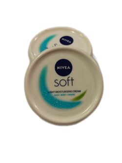 (pack of 2) Nivea soft light moisturizing cream (25×2=50ml)