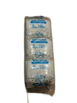 diaper jump pack of size large (75pcs)