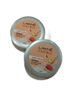 (pack of 2) Lakme peach milk 24hs moisture lock (25×2=50g)