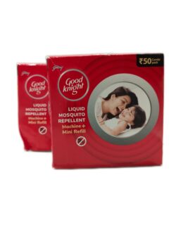 (25×2=50ml) good knight liquid mosquito machine (pack of 2)