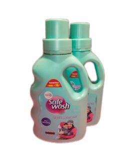 (500×2=1000g) safe wash liquid detergent (pack of 2)