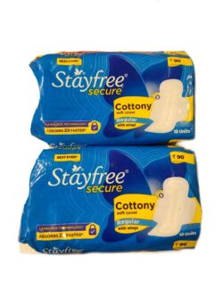 (18×2=36units )  stayfree   sanitary pad (regular)