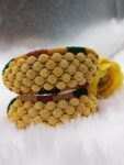 Hath pochi golden & multi color