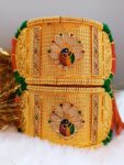 Bajuband A.D golden multi color