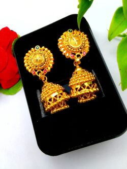 1gram gold plated jhumki 53730