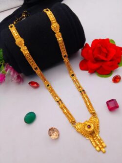 1gram gold plated mangalsutra  54508