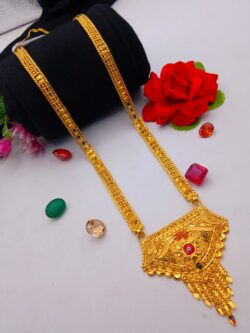 1gram gold plated mangalsutra 54669