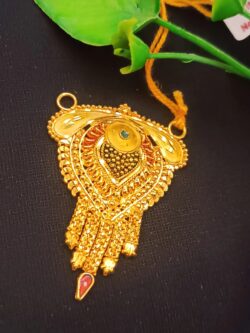 1gram gold plated pendant 55703