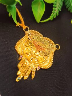 1gram gold plated pendant 55680
