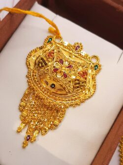 1gram gold plated pendant 55635