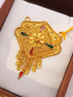 1gram gold plated pendant 55727