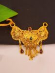 1gram gold plated pendant 55451