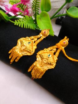 1gram gold plated earrings 57240h