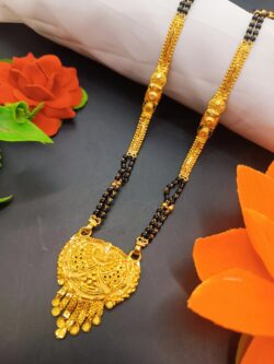 1gram gold plated mangalsutra 51569h