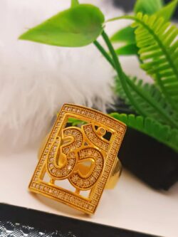 1gram gold plated ring 55932h