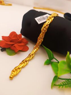 1gram gold plated bracelet 56052h