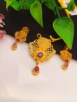 1gram gold plated earring 58292h